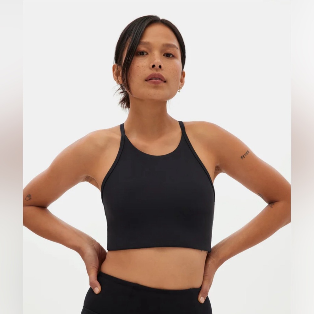 Girlfriend Collective Colette Halter Bra